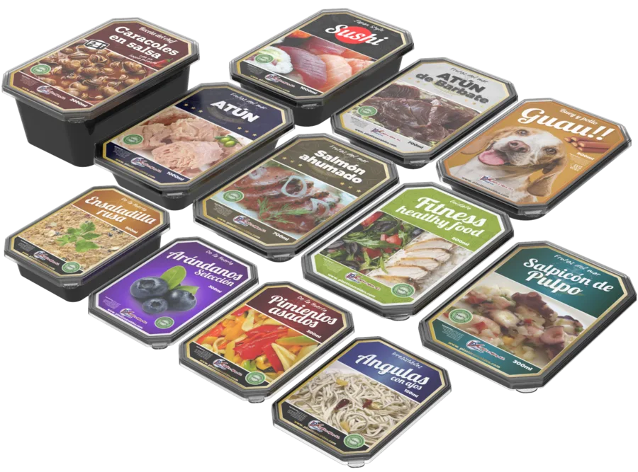 Envases alimentarios con etiquetado IML de Valdés Packaging